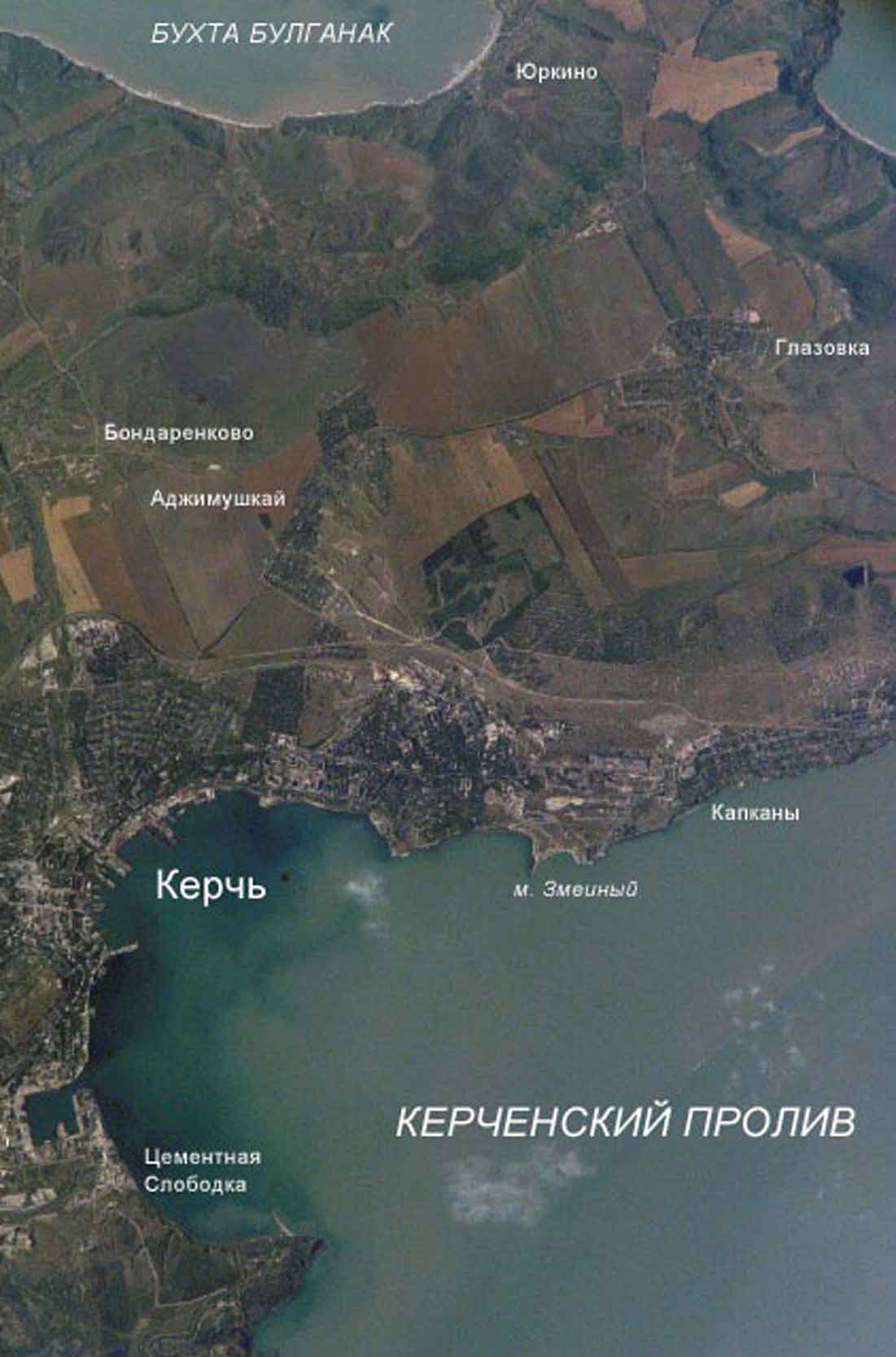 Крым юркино карта